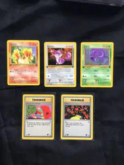 Pokemon Cards: 1st Edition Team Rocket 11 Card Non-Holo Lot - Image 3