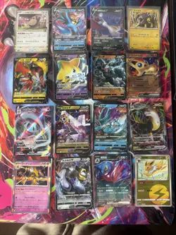 Pokemon 16 Card Lot nm V Full Art Vmax Ex HOLO Hits Only Q11 - Image 1