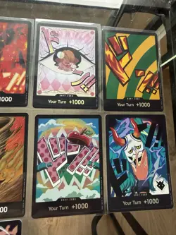 One Piece Card Game DON!! Cards Lot - PRB01, PRB02 And Op14 Double Pack Set - Image 5