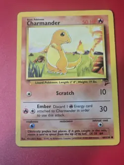 Charmander Pokemon Card Base Set 2 Unlimited 69/130 WOTC 2000 Vintage - Image 1