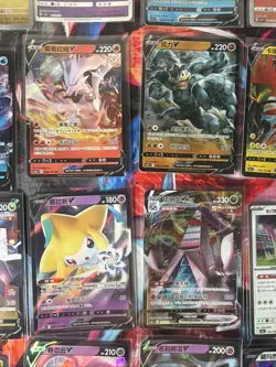 Pokemon 16 Card Lot nm V Full Art Vmax HOLO Hits Only Q12 - Image 2