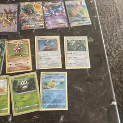 Old Pokemon card collection, mainly from And￼ Moon with sealed packs and a binde - Image 4