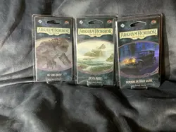 THE INNSMOUTH CONSPIRACY Arkham Horror card game LCG Expansion & 6 Mythos Packs - Image 4