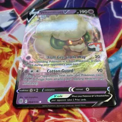 064/172 Whimsicott V Prize Pack Series 2 Stamped Pokemon TCG Card Play Promo - Image 3