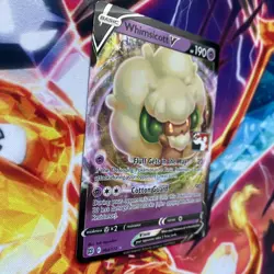 064/172 Whimsicott V Prize Pack Series 2 Stamped Pokemon TCG Card Play Promo - Image 4