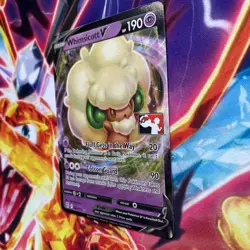 064/172 Whimsicott V Prize Pack Series 2 Stamped Pokemon TCG Card Play Promo - Image 5