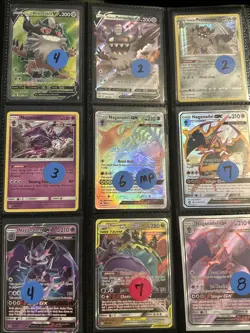 Lot of 9 Perrserker & Naganadel Pokemon Cards Authentic - Image 1