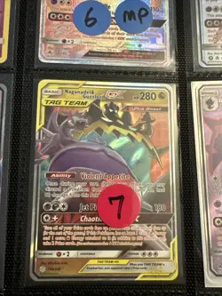 Lot of 9 Perrserker & Naganadel Pokemon Cards Authentic - Image 3