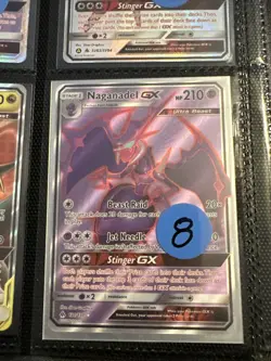 Lot of 9 Perrserker & Naganadel Pokemon Cards Authentic - Image 4