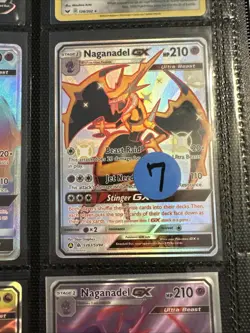 Lot of 9 Perrserker & Naganadel Pokemon Cards Authentic - Image 5