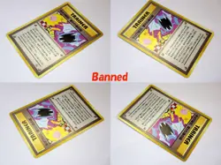 Banned Art Japanese Pokemon Card Misty's Tears Sabrina's Koga Ninja Magmortar - Image 4