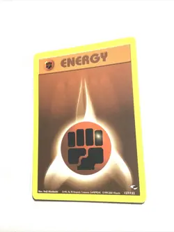 FIGHTING ENERGY - 127/132 - Gym Heroes - Pokemon Card - LP - Image 1