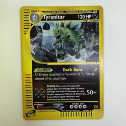 Tyranitar 66/165 Expedition E-Reader Rare Pokemon Card LP - Image 1