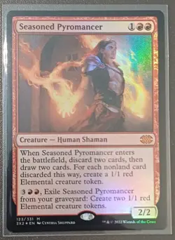 Seasoned Pyromancer | Foil | MTG | 2X2 | Near Mint | English EN - Image 1