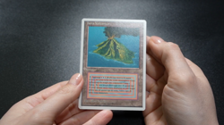 Volcanic Island FWB Italian Foreign White-Bordered Reserved List MTG - Image 2