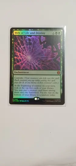 Web of Life and Destiny | Foil | MTG | SPM | Near Mint | English EN - Image 1