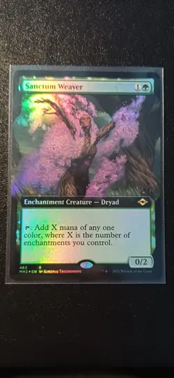 Sanctum Weaver | Extended Art | Foil | MTG | MH2 | Near Mint | English EN - Image 1