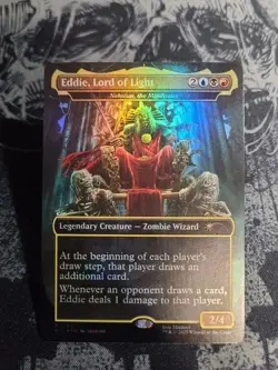 Eddie, Lord of Light - Nekusar, the Mindrazer (Rainbow Foil) Secret Lair Drop !! - Image 1