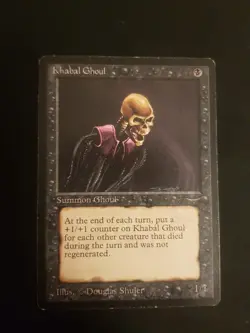 Khabal Ghoul, Arabian Nights 1993, Oldschool Magic Mtg Karten Sammlung - Image 1