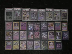 Pokemon Mewtwo TCG Card Lot with GRADED cards! - 34 cards total🔥 - Image 1