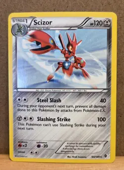 Scizor Boundries Crossed 94/149 Rare Cosmos Holo LP - ungraded Pokemon Card - Image 1