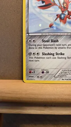 Scizor Boundries Crossed 94/149 Rare Cosmos Holo LP - ungraded Pokemon Card - Image 3
