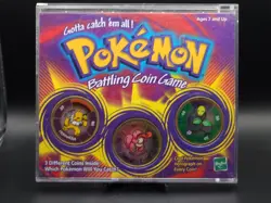 1999 Pokemon Battling Coin Game Hypno, Lickitung, And Bellsprout-All Original - Image 1