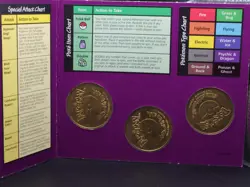 1999 Pokemon Battling Coin Game Hypno, Lickitung, And Bellsprout-All Original - Image 4
