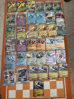 Pokemon TCG Jumbo Card Lot of 37 English Collectible Oversize Cards - NM / LP - Image 1