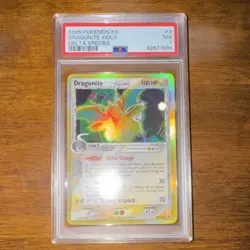 Pokemon Dragonite Delta Species EX Holo Rare 3/113 2005 English PSA 7 - Image 1
