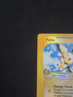 Pokemon Pichu Reverse Holo HP 22/165 Expedition E Series (NM Condition) - Image 4