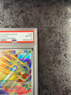 2025 POKEMON DRI EN HYDRAPPLE ILLUSTRATION RARE #188 NM-MT PSA 8 - Image 2