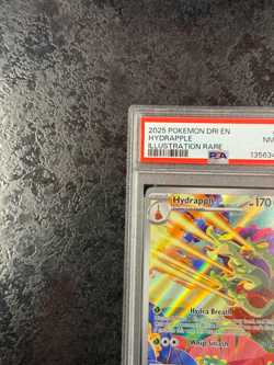 2025 POKEMON DRI EN HYDRAPPLE ILLUSTRATION RARE #188 NM-MT PSA 8 - Image 3