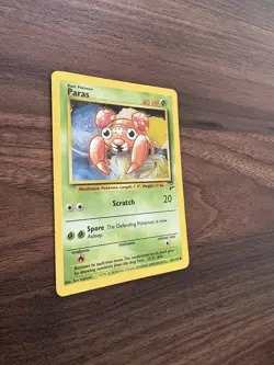 Pokemon TCG Paras Base Set 2 85/130 Regular Unlimited Common LP - Image 3