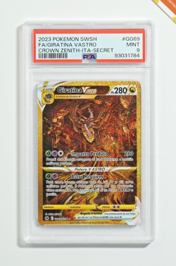 Pokemon PSA 9 Giratina Vastro #GG69 Full Art Zenith Regale 2023 Italiano - Image 1