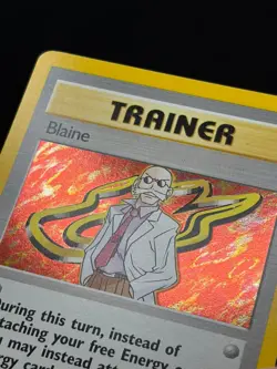 Pokemon TCG Blaine Trainer Holo Gym Challenge 17/132 NM - Image 2