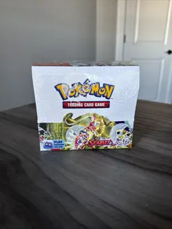 Pokemon TCG Scarlet and Violet Base Set Booster Box 36 Packs, New Sealed - Image 1