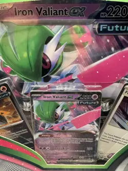 Pokemon IRON VALIANT EX BOX New Factory Sealed & 100% Authentic - Image 4