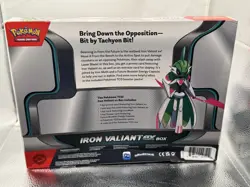Pokemon IRON VALIANT EX BOX New Factory Sealed & 100% Authentic - Image 5