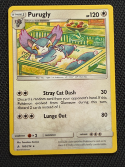 Purugly 160/214 Broken Bonds non-holo Tomokazu Komiya Gallery ~ Pokemon TCG - Image 1