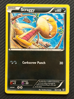 Scraggy 66/111 non-holo ~ Tomokazu Komiya Gallery ~ Pokemon TCG - Image 1