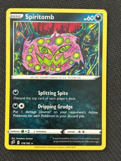 Spiritomb Tomokazu Komiya Art Non-holo~Pokemon TCG - Image 1
