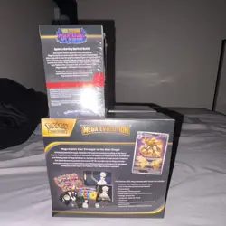 Pokemon Phantasmal Flames ETB & Mega evolution ETB + 4 Booster Bundles - Image 4