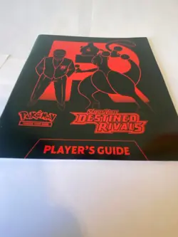 Pokemon TCG Destined Rivals Player's Guide Scarlet and Violet From ETB BOOK ONLY - Image 3