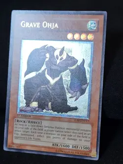 YuGiOh Grave Ohja TLM-EN017 Ultimate Rare 1st Edition NM - Image 2