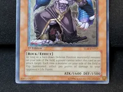 YuGiOh Grave Ohja TLM-EN017 Ultimate Rare 1st Edition NM - Image 4