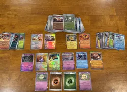 Pokemon Bulk Lot 2024-2025 Cards 300+ Commons/30+ Holos, Pokeballs, Rares - Image 1