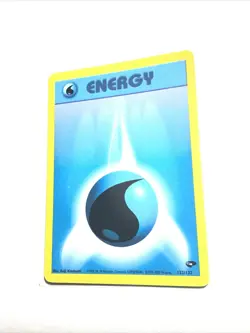 WATER ENERGY - 132/132 - Gym Challenge - Pokemon Card - PL - Image 1