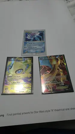 Pokemon TCG EX Holo Card Lot - Suicune EX, Celebi EX, Charizard EX (3 Cards) - Image 1