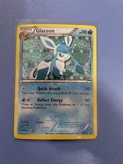 Glaceon BW90 Black Star Promo Holo Pokemon Card - Lightly Played - Image 1